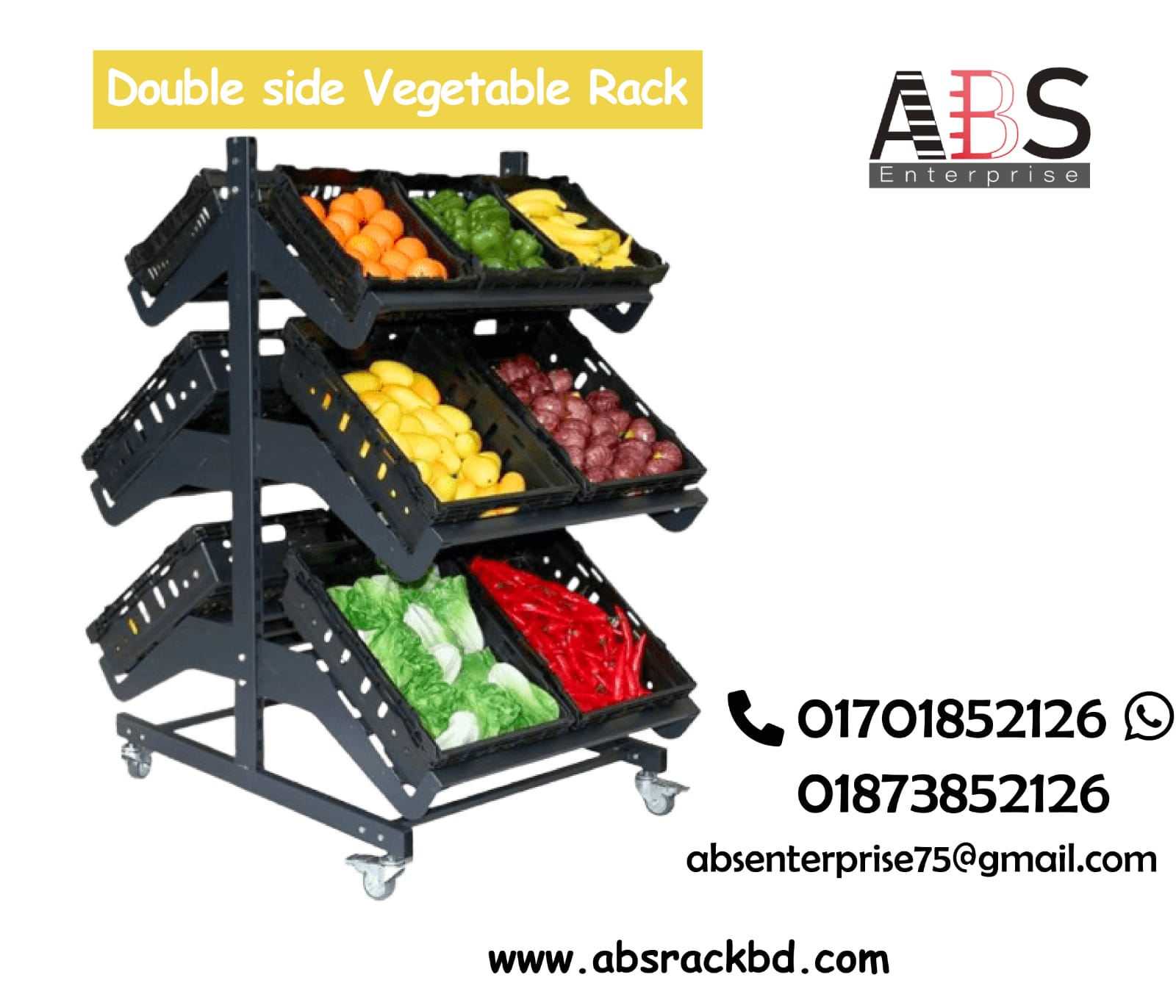 Vegetable Display Racks